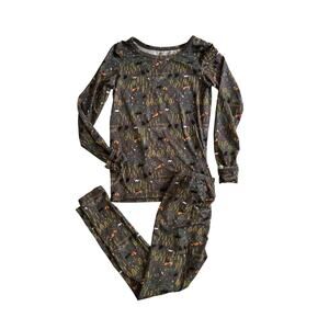 Kid's Baselayer Set Forest Mountains